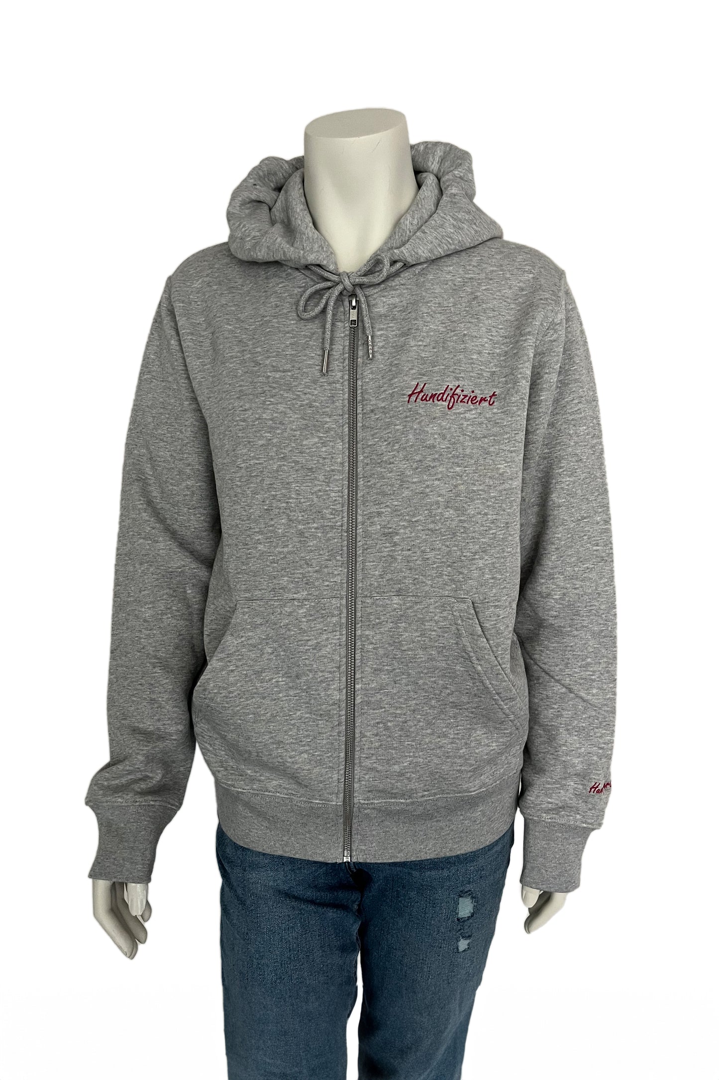 Sweatshirtjacke Heather Grey XS