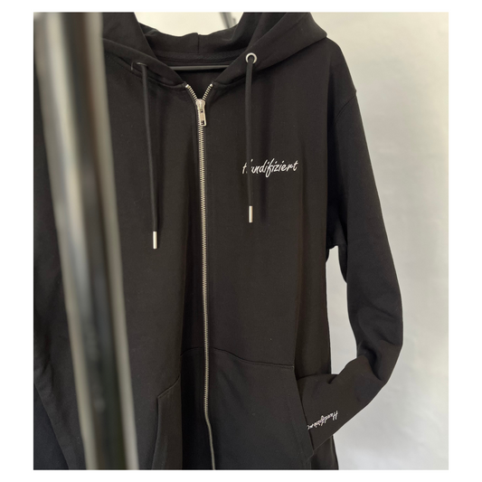 Sweatshirtjacke Hundifiziert Schwarz